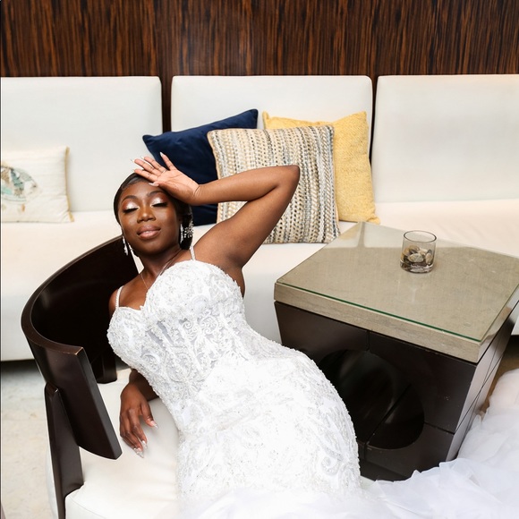 Mori Lee wedding dress altered and customized - Picture 4 of 5